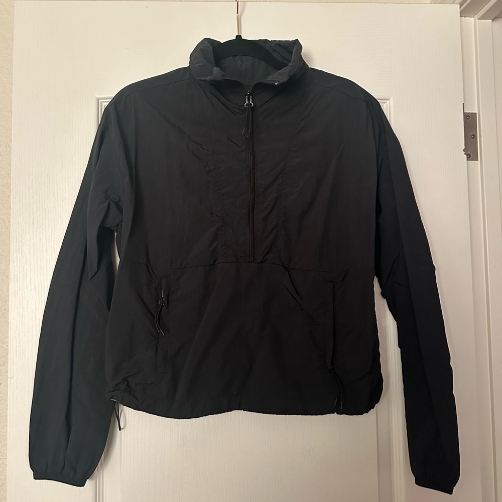 All in Motion Charcoal Windbreaker